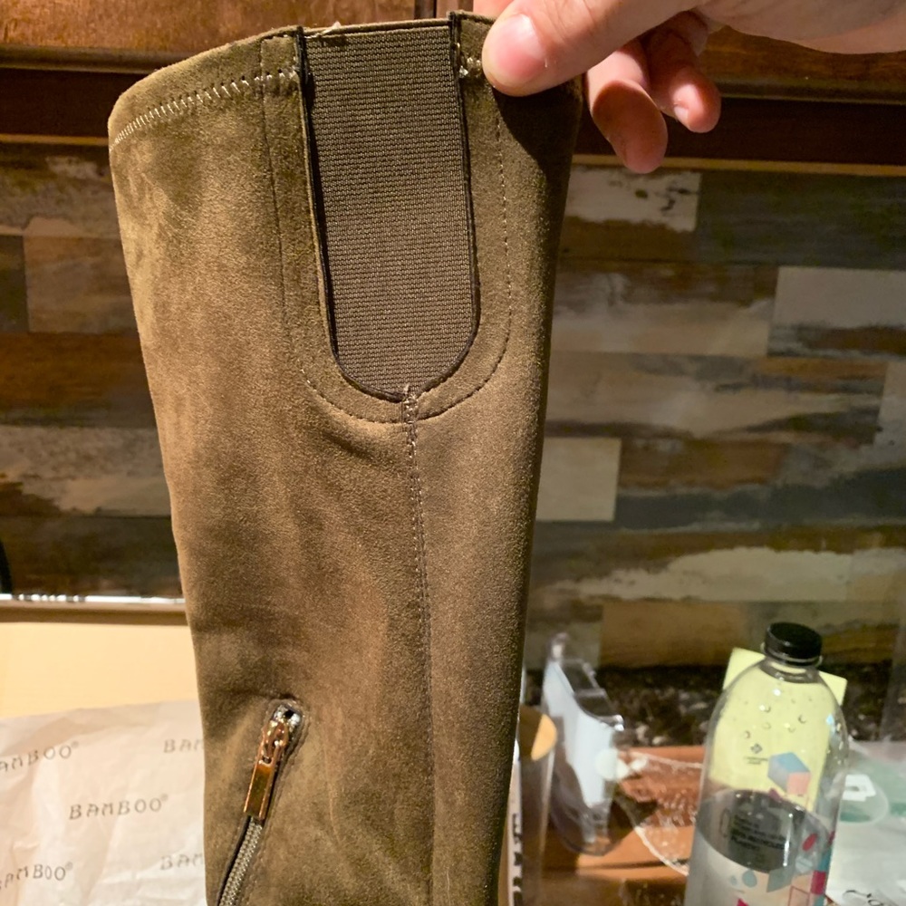 Brown suede sandal boots!!! - Picture 7 of 13